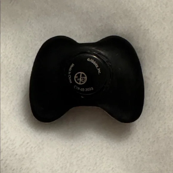 Black Light Up Gaming Controller Jibbitz Accessory with Yellow Accents - Picture 6 of 6